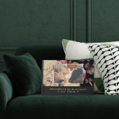 黒エレガントのムーディフローラ結婚写真 ゲストブック