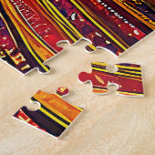 黒エレガントの女王：アートブラック歴史月間 ジグソーパズル (側面)