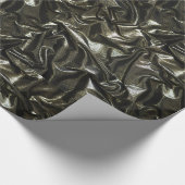 黒エレガントサテン包装紙 ラッピングペーパー (角)