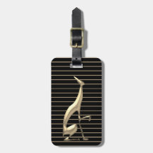 黒エレガントストライプのと金ゴールドグレイハウンド犬