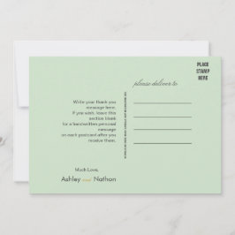 黒エレガントセージ水彩魚結婚の 招待状