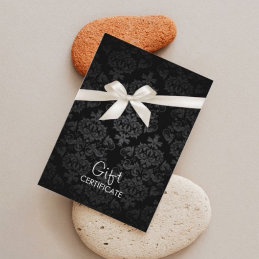 黒エレガントダマスクギフト券 割引カード