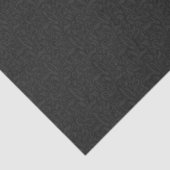 黒エレガントダマスク模様 薄葉紙 (詳細)