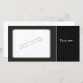 黒エレガントデザイン (正面/裏面)