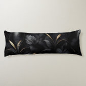 黒エレガントデザイン ボディピロー (裏面)