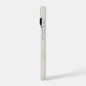 黒エレガントバラゴシックフローラ電話ケース | ダーク iPhone 15ケース (左側面)