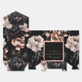 黒エレガントバラ金ゴールド周年記念 フェイバーボックス (見開き)