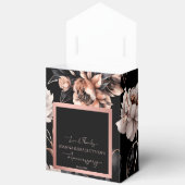 黒エレガントバラ金ゴールド周年記念 フェイバーボックス (見開き)