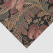 黒エレガントビクトリアン華美フローラ 薄葉紙 (詳細)