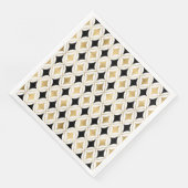 黒エレガントフランスの金ゴールドクラシックグラム (コーナー)