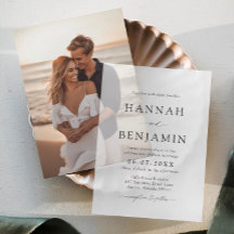 黒エレガントモダン白ミニマル結婚リスト