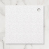 黒エレガントレース白ダマスク フェイバータグ (裏面)