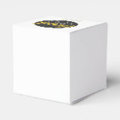 黒エレガント円金ゴールドあり結婚 フェイバーボックス (裏面サイド)