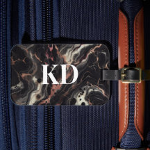 黒エレガント大理石モダン&トラベスタイリッシュル