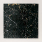 黒エレガント大理石：テクスチャ付き背景 ジグソーパズル (横)