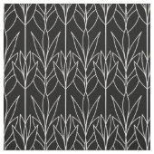 黒エレガント天然シームレスリーパタン ファブリック (見本)