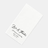 黒エレガント字カスタムラヴ&感謝していズ結婚 (コーナー)