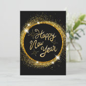 黒エレガント年と金ゴールド新年 シーズンカード (スタンド正面)