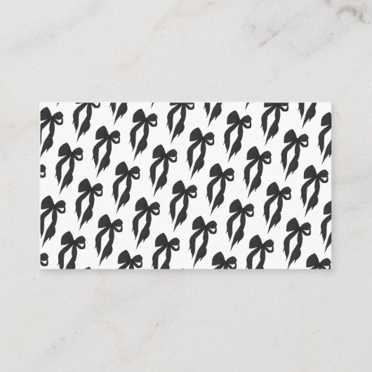 黒エレガント弓の推測どのようにリングや輪ゲーム エンクロージャーカード (裏面)