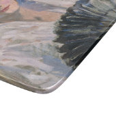 黒エレガント扇子の女性（藤島武二） カッティングボード (角)