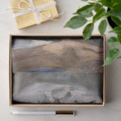 黒エレガント扇子の女性（藤島武二） 薄葉紙 (ギフト)