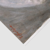 黒エレガント扇子の女性（藤島武二） 薄葉紙 (詳細)