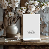 黒エレガント書道結婚式招待状 招待状