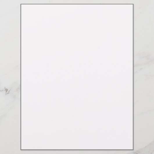 黒エレガント灰色の装飾用筆記紙 (裏面)