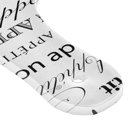 黒エレガント白お盆召し上がりシェフフランスの カッティングボード (角)