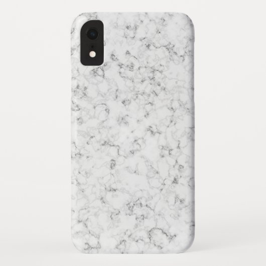 黒エレガント白の大理石 Case-Mate iPhoneケース (裏面)