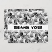 黒エレガント白アールデコ1920sグラマー ポストカード (正面/裏面)