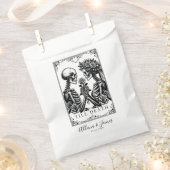 黒エレガント白ゴシックタロット フェイバーバッグ (クリップ留めされた状態)