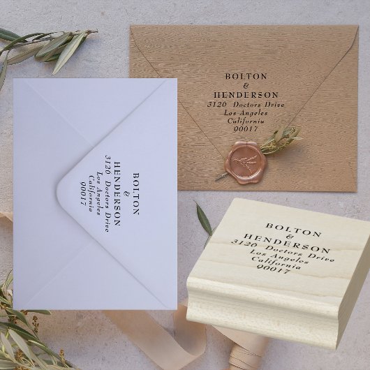 黒エレガント白フローラリース結婚ズ ラバースタンプ