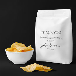 黒エレガント白結婚テーマ フェイバーバッグ