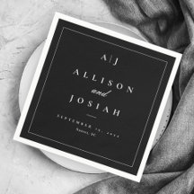 黒エレガント白結婚