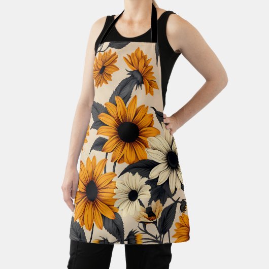 黒エレガント目のサザンズ エプロン (インサイチュ)