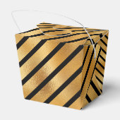 黒エレガント箔と金結婚箔 フェイバーボックス (裏面サイド)