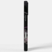 黒エレガント紫抽象デザイン Case-Mate iPhoneケース (裏面 / 右)