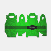 黒エレガント色と緑の切り妻のビーフボックス フェイバーボックス (折り畳みなし)