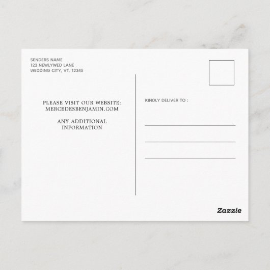 黒エレガント色のグリッターの滴下日付をInvに保存 ポストカード (裏面)