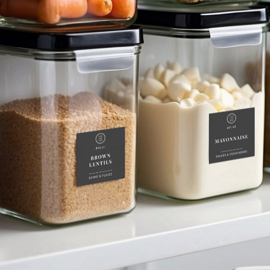 黒エレガント色のビジネスカスタムロゴパネルのラベル シール