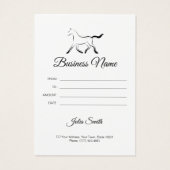 黒エレガント色馬 (裏面)