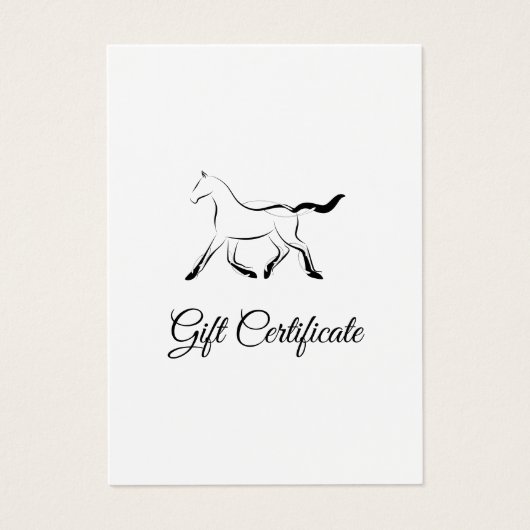 黒エレガント色馬 (正面)