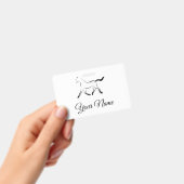 黒エレガント色馬 バッジ (Handheld)