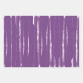 黒エレガント色、ピンク色、紫の水色紙 ラッピングペーパーシート (正面3)