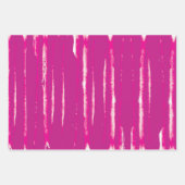 黒エレガント色、ピンク色、紫の水色紙 ラッピングペーパーシート (正面2)