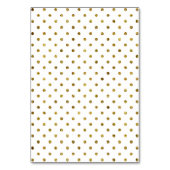 黒エレガント金ゴールドグラムドットテーブル番号 テーブルナンバー (裏面)