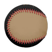 黒エレガント金ゴールドモノグラムフェミニンスクリプト名 野球ボール (正面左)