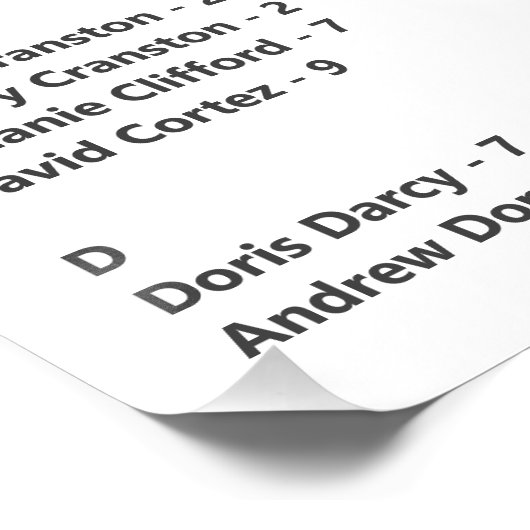 黒エレガント金ゴールド座席を結婚探す ポスター (コーナー)