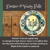 黒エレガント金ゴールド セラミックノブ